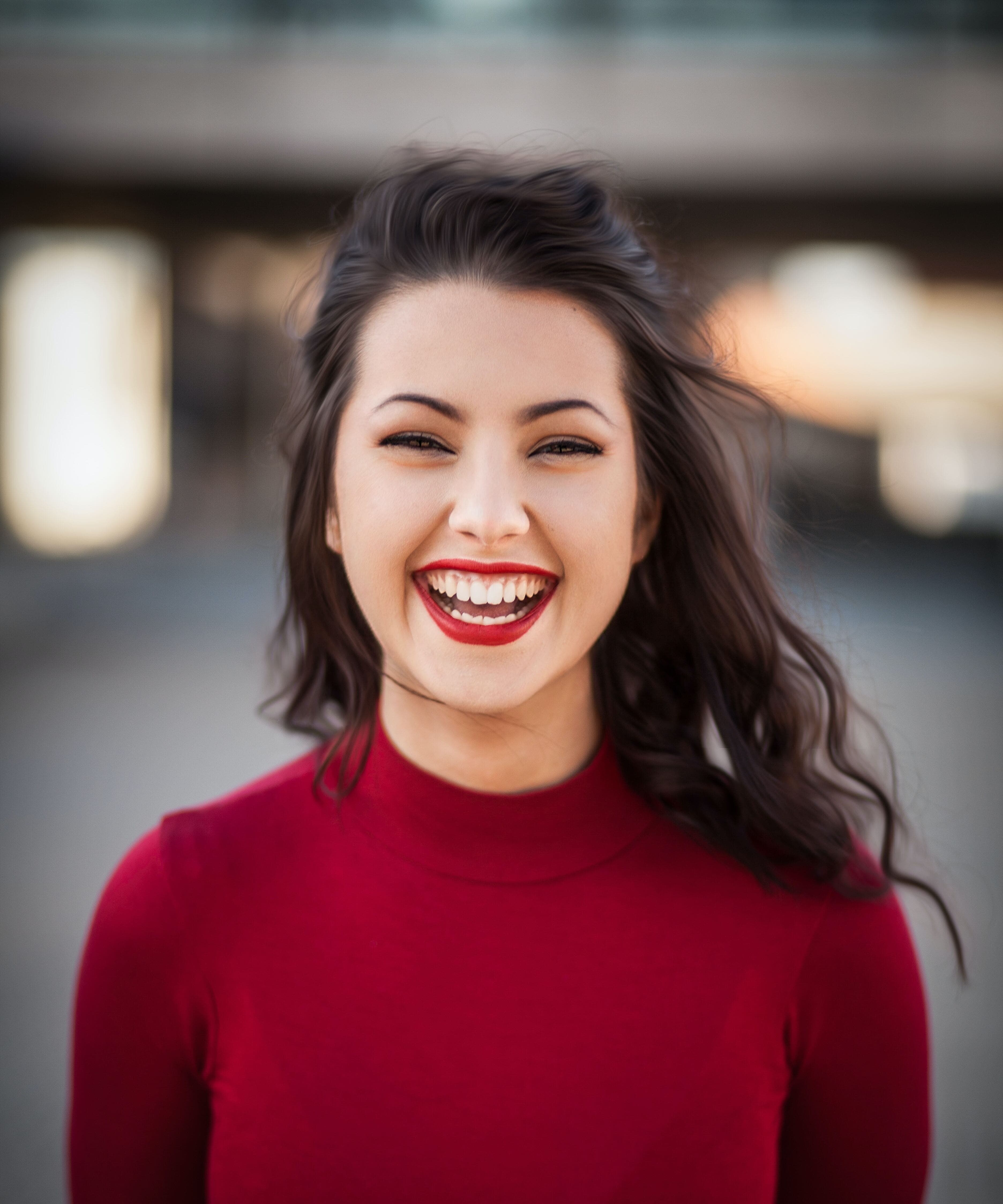 sunsplash stock image happy, pretty marketing coordinator